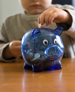 toddler piggy bank